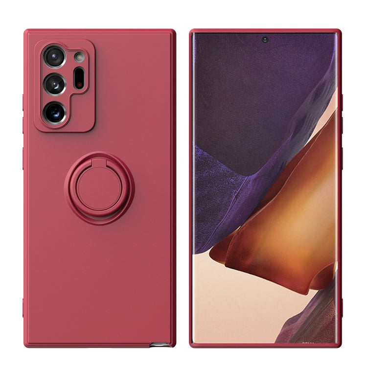 Ring Kickstand Silicone Phone Case, For Honor X8, For Samsung Galaxy M53 5G, For Samsung Galaxy Note20 Ultra, For Xiaomi Poco F4 GT