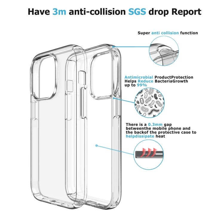 Crystal Clear Phone Case, For iPhone 14 Pro Max, For iPhone 14 Pro, For iPhone 14, For iPhone 14 Plus