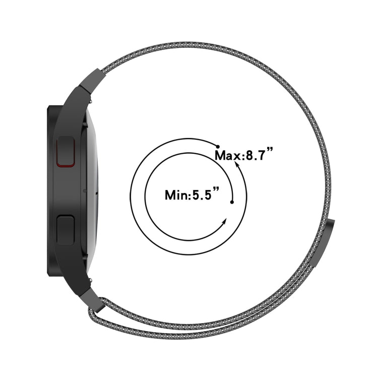 Milanese Watch Band, For Samsung Galaxy Watch 5 40mm / 44mm, For Samsung Galaxy Watch 5 Pro 45mm