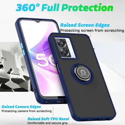 Q Shadow 1 Series TPU + PC Phone Case with Ring Holder, For OPPO A57 5G, For OPPO A74 4G, For OPPO Reno8 Pro+, For OPPO Reno8, For Motorola Moto G52, For TCL Stylus 5G, For Samsung Galaxy Xcover6 Pro
