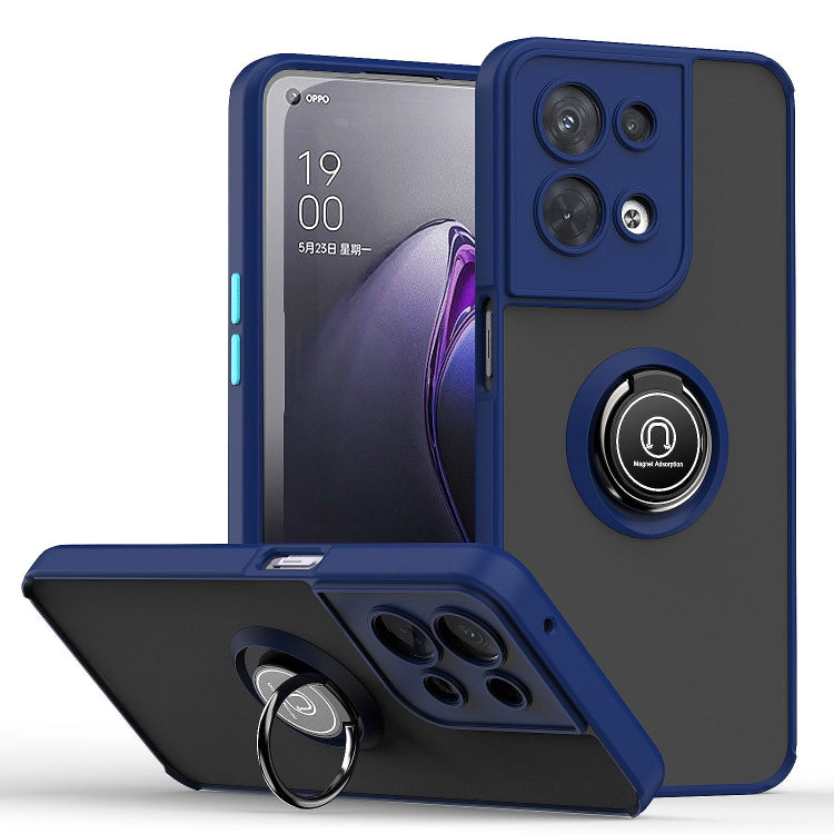 Q Shadow 1 Series TPU + PC Phone Case with Ring Holder, For OPPO A57 5G, For OPPO A74 4G, For OPPO Reno8 Pro+, For OPPO Reno8, For Motorola Moto G52, For TCL Stylus 5G, For Samsung Galaxy Xcover6 Pro