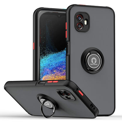 Q Shadow 1 Series TPU + PC Phone Case with Ring Holder, For OPPO A57 5G, For OPPO A74 4G, For OPPO Reno8 Pro+, For OPPO Reno8, For Motorola Moto G52, For TCL Stylus 5G, For Samsung Galaxy Xcover6 Pro