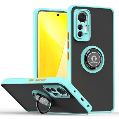 Q Shadow 1 Series TPU + PC Phone Case with Ring Holder, For Xiaomi 12 Lite, For Xiaomi Poco X4 GT