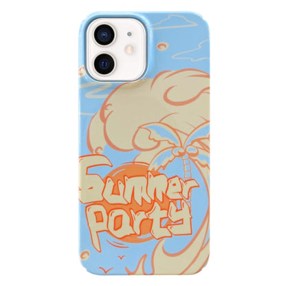 Painted Pattern PC Phone Case, For iPhone 13, For iPhone 13 Pro, For iPhone 13 Pro Max, For iPhone 12