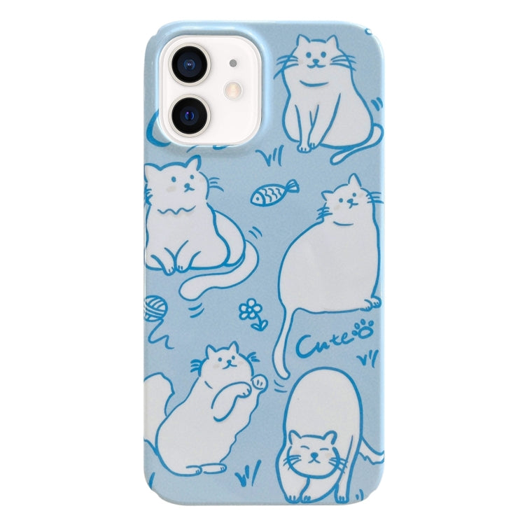 Painted Pattern PC Phone Case, For iPhone 13, For iPhone 13 Pro, For iPhone 13 Pro Max, For iPhone 12
