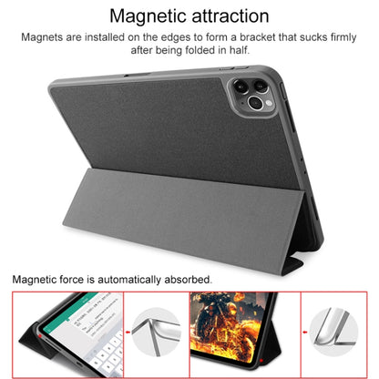 Mutural YASHI Series Ultra-thin TPU + PU Horizontal Flip Leather Case with Holder & Sleep / Wake-up Function & Pen Slot, For iPad Pro 11 inch (2020), For iPad Pro 12.9 inch (2020)