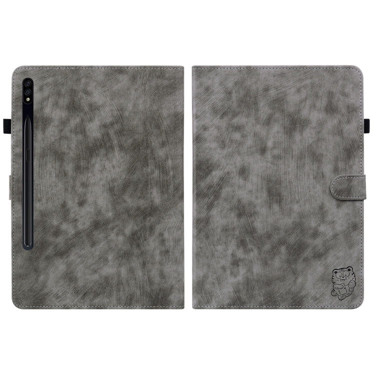 Tiger Pattern Flip Leather Tablet Case, For Samsung Galaxy Tab S9, For Samsung Galaxy Tab А9+, For Samsung Galaxy Tab S9+, For Samsung Galaxy Tab S7/Tab S8, For Samsung Galaxy Tab А8 10.5 Wifi/LTE, For Samsung Galaxy Tab A7 Lite