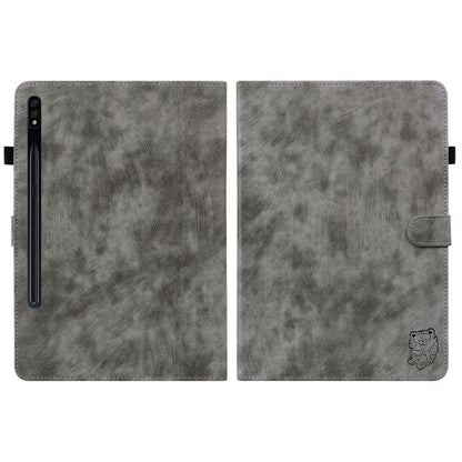 Tiger Pattern Flip Leather Tablet Case, For Samsung Galaxy Tab S9, For Samsung Galaxy Tab А9+, For Samsung Galaxy Tab S9+, For Samsung Galaxy Tab S7/Tab S8, For Samsung Galaxy Tab А8 10.5 Wifi/LTE, For Samsung Galaxy Tab A7 Lite