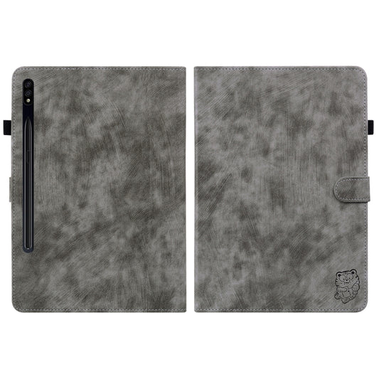Tiger Pattern Flip Leather Tablet Case, For Samsung Galaxy Tab S9, For Samsung Galaxy Tab А9+, For Samsung Galaxy Tab S9+, For Samsung Galaxy Tab S7/Tab S8, For Samsung Galaxy Tab А8 10.5 Wifi/LTE, For Samsung Galaxy Tab A7 Lite