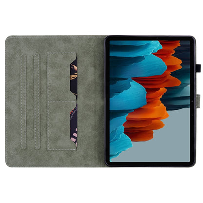 Tiger Pattern Flip Leather Tablet Case, For Samsung Galaxy Tab S9, For Samsung Galaxy Tab А9+, For Samsung Galaxy Tab S9+, For Samsung Galaxy Tab S7/Tab S8, For Samsung Galaxy Tab А8 10.5 Wifi/LTE, For Samsung Galaxy Tab A7 Lite