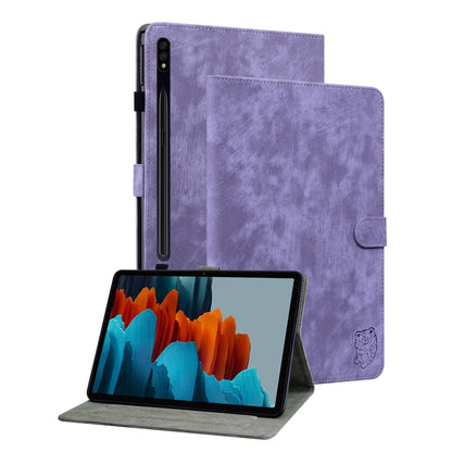 Tiger Pattern Flip Leather Tablet Case, For Samsung Galaxy Tab S9, For Samsung Galaxy Tab А9+, For Samsung Galaxy Tab S9+, For Samsung Galaxy Tab S7/Tab S8, For Samsung Galaxy Tab А8 10.5 Wifi/LTE, For Samsung Galaxy Tab A7 Lite