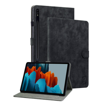 Tiger Pattern Flip Leather Tablet Case, For Samsung Galaxy Tab S9, For Samsung Galaxy Tab А9+, For Samsung Galaxy Tab S9+, For Samsung Galaxy Tab S7/Tab S8, For Samsung Galaxy Tab А8 10.5 Wifi/LTE, For Samsung Galaxy Tab A7 Lite