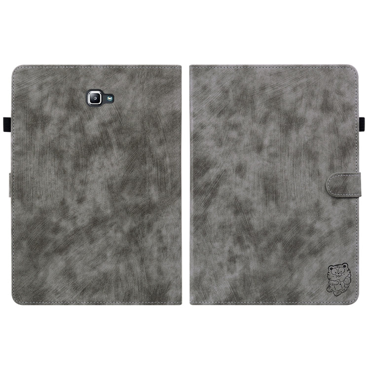 Tiger Pattern Flip Leather Tablet Case, For Samsung Galaxy Tab A 10.1 2016/T580/T585