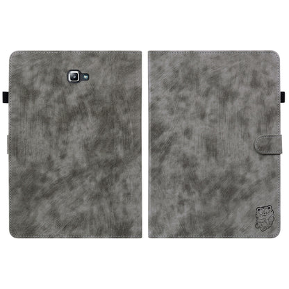 Tiger Pattern Flip Leather Tablet Case, For Samsung Galaxy Tab A 10.1 2016/T580/T585