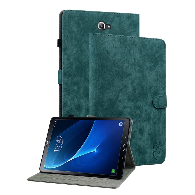 Tiger Pattern Flip Leather Tablet Case, For Samsung Galaxy Tab A 10.1 2016/T580/T585