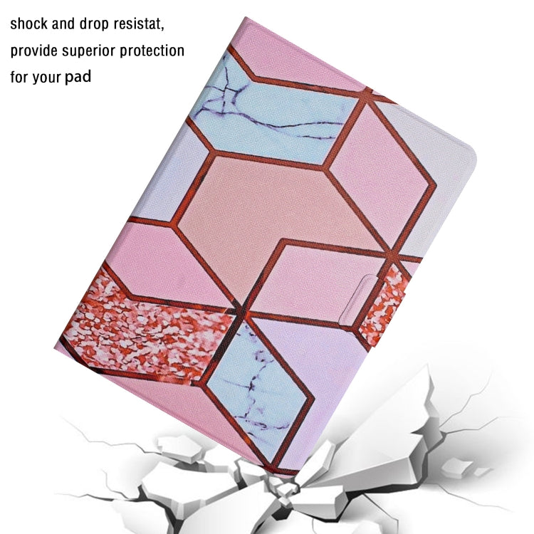 Marble Pattern Smart Leather Tablet Case, For Samsung Galaxy Tab A7 Lite T220, For Samsung Galaxy Tab A7 10.4 2020 T500, For Samsung Galaxy Tab A 10.1 T580, For Huawei MediaPad M5 Lite, For Lenovo Tab M10 X605F X505, For Lenovo Tab M10 HD 2nd Gen      ...
