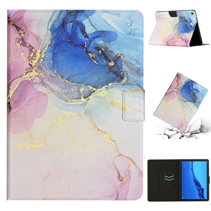 Marble Pattern Smart Leather Tablet Case, For Samsung Galaxy Tab A7 Lite T220, For Samsung Galaxy Tab A7 10.4 2020 T500, For Samsung Galaxy Tab A 10.1 T580, For Huawei MediaPad M5 Lite, For Lenovo Tab M10 X605F X505, For Lenovo Tab M10 HD 2nd Gen      ...