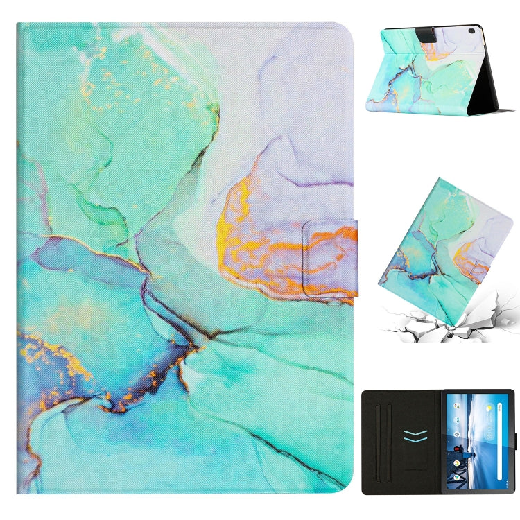 Marble Pattern Smart Leather Tablet Case, For Samsung Galaxy Tab A7 Lite T220, For Samsung Galaxy Tab A7 10.4 2020 T500, For Samsung Galaxy Tab A 10.1 T580, For Huawei MediaPad M5 Lite, For Lenovo Tab M10 X605F X505, For Lenovo Tab M10 HD 2nd Gen      ...