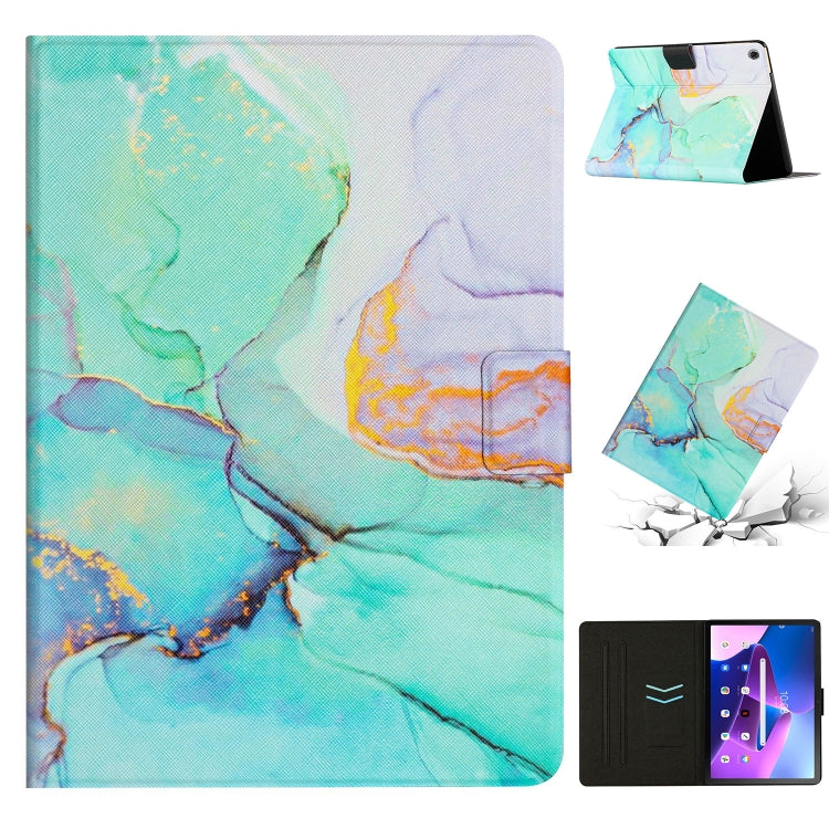 Marble Pattern Smart Leather Tablet Case, For Samsung Galaxy Tab A7 Lite T220, For Samsung Galaxy Tab A7 10.4 2020 T500, For Samsung Galaxy Tab A 10.1 T580, For Huawei MediaPad M5 Lite, For Lenovo Tab M10 X605F X505, For Lenovo Tab M10 HD 2nd Gen      ...