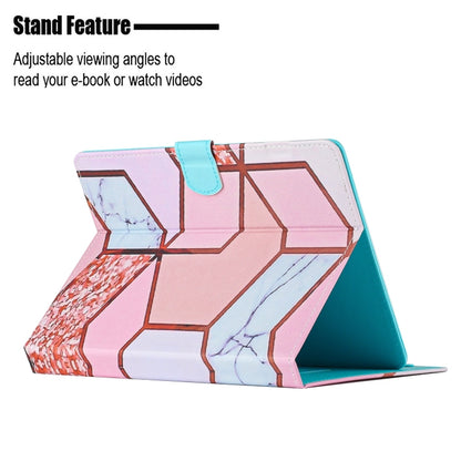 Marble Pattern Leather Tablet Case, For 7 inch Tablet, For 8 inch Tablet, For 10 inch Tablet, For Huawei MatePad T8, For Huawei MatePad T10s, For Samsung Galaxy Tab A 10.1 2019 T510