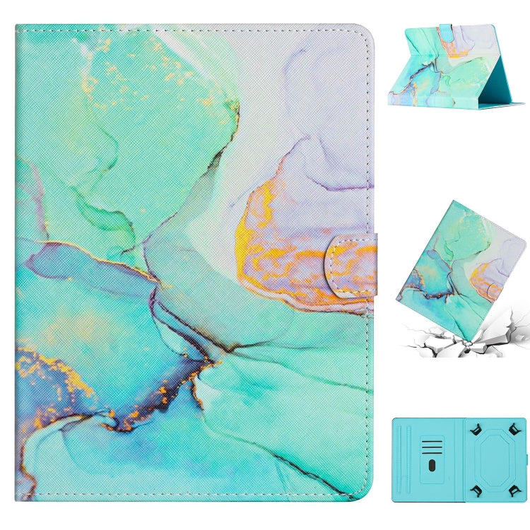 Marble Pattern Leather Tablet Case, For 7 inch Tablet, For 8 inch Tablet, For 10 inch Tablet, For Huawei MatePad T8, For Huawei MatePad T10s, For Samsung Galaxy Tab A 10.1 2019 T510