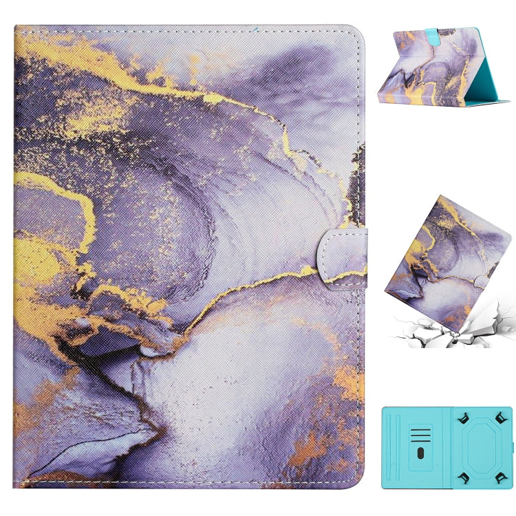 Marble Pattern Leather Tablet Case, For 7 inch Tablet, For 8 inch Tablet, For 10 inch Tablet, For Huawei MatePad T8, For Huawei MatePad T10s, For Samsung Galaxy Tab A 10.1 2019 T510