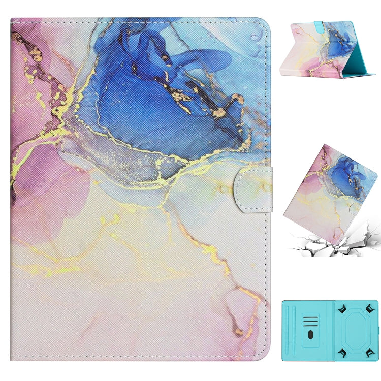 Marble Pattern Leather Tablet Case, For 7 inch Tablet, For 8 inch Tablet, For 10 inch Tablet, For Huawei MatePad T8, For Huawei MatePad T10s, For Samsung Galaxy Tab A 10.1 2019 T510