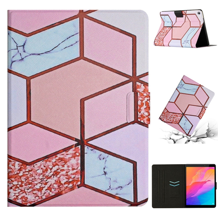 Marble Pattern Leather Tablet Case, For 7 inch Tablet, For 8 inch Tablet, For 10 inch Tablet, For Huawei MatePad T8, For Huawei MatePad T10s, For Samsung Galaxy Tab A 10.1 2019 T510