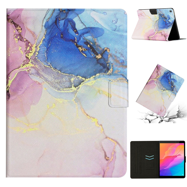 Marble Pattern Leather Tablet Case, For 7 inch Tablet, For 8 inch Tablet, For 10 inch Tablet, For Huawei MatePad T8, For Huawei MatePad T10s, For Samsung Galaxy Tab A 10.1 2019 T510