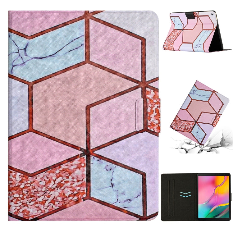 Marble Pattern Leather Tablet Case, For 7 inch Tablet, For 8 inch Tablet, For 10 inch Tablet, For Huawei MatePad T8, For Huawei MatePad T10s, For Samsung Galaxy Tab A 10.1 2019 T510
