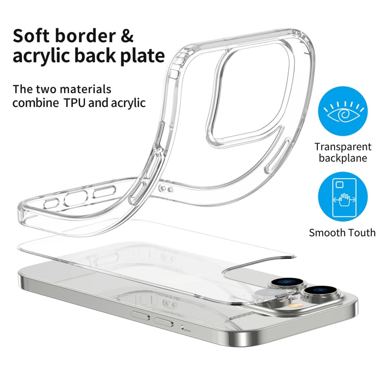Shockproof TPU + Acrylic Transparent Phone Case, For iPhone 14, For iPhone 14 Plus, For iPhone 14 Pro, For iPhone 14 Pro Max