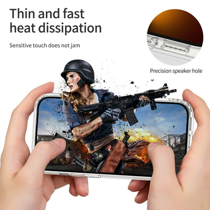 Shockproof TPU + Acrylic Transparent Phone Case, For iPhone 14, For iPhone 14 Plus, For iPhone 14 Pro, For iPhone 14 Pro Max
