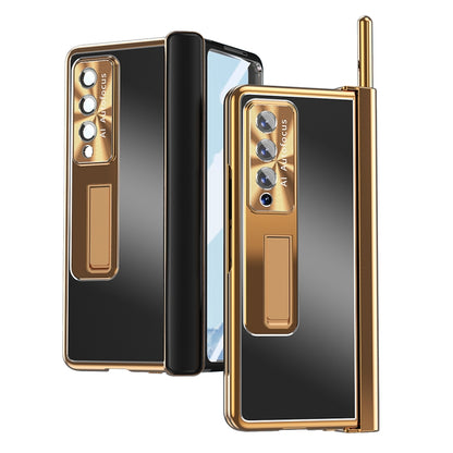 Aluminum Alloy Double Hinge Shockproof Phone Protective Case, For Samsung Galaxy Z Fold3 5G, For Samsung Galaxy Z Fold4