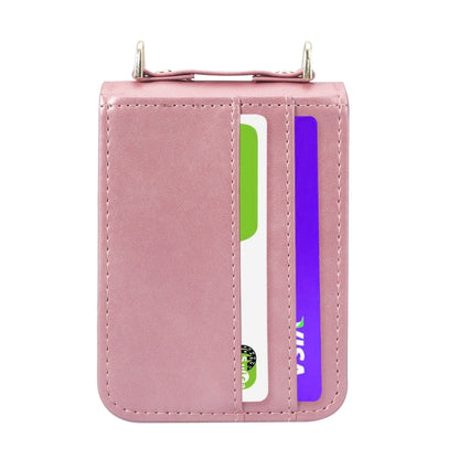 Lanyard Folding Leather Phone Case, For Samsung Galaxy Z Filp4 5G