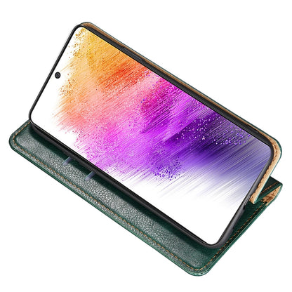 Gloss Oil Solid Color Magnetic Flip Leather Phone Case, For Xiaomi 12S Ultra, For Xiaomi Poco C40