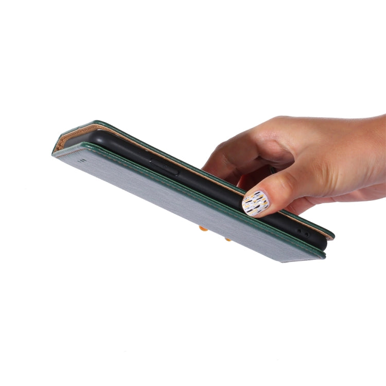 Gloss Oil Solid Color Magnetic Flip Leather Phone Case, For Xiaomi 12S Ultra, For Xiaomi Poco C40