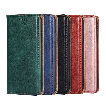 Gloss Oil Solid Color Magnetic Flip Leather Phone Case, For Xiaomi 12S Ultra, For Xiaomi Poco C40