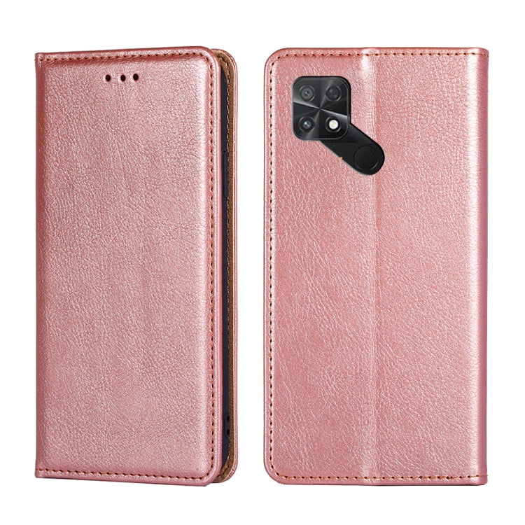 Gloss Oil Solid Color Magnetic Flip Leather Phone Case, For Xiaomi 12S Ultra, For Xiaomi Poco C40