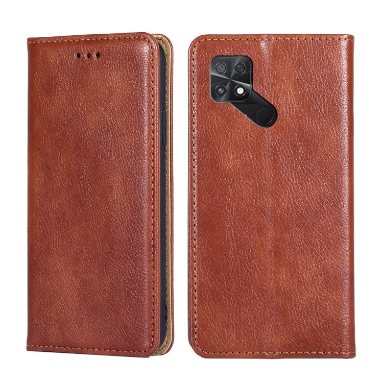 Gloss Oil Solid Color Magnetic Flip Leather Phone Case, For Xiaomi 12S Ultra, For Xiaomi Poco C40