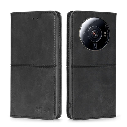 Cow Texture Magnetic Horizontal Flip Leather Phone Case, For Xiaomi 12S Ultra