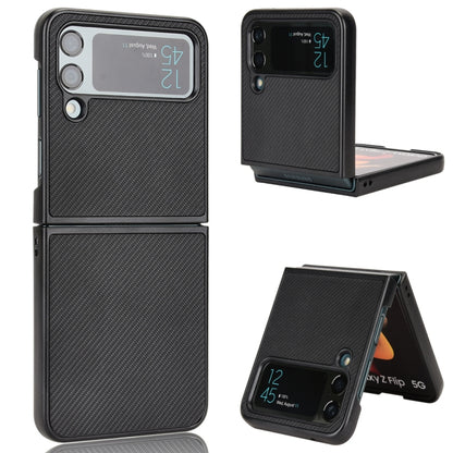 Pasted Leather Protective Phone Case, For Samsung Galaxy Z Flip3 5G, For Samsung Galaxy Z Flip4