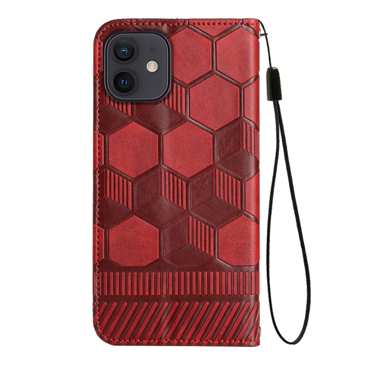 Football Texture Magnetic Leather Flip Phone Case, For iPhone 12 mini, For iPhone 12 / 12 Pro, For iPhone 12 Pro Max, For iPhone 11, For iPhone 11 Pro, For iPhone 11 Pro Max, For iPhone SE 2022 / SE 2020 / 8 / 7