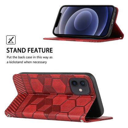 Football Texture Magnetic Leather Flip Phone Case, For iPhone 12 mini, For iPhone 12 / 12 Pro, For iPhone 12 Pro Max, For iPhone 11, For iPhone 11 Pro, For iPhone 11 Pro Max, For iPhone SE 2022 / SE 2020 / 8 / 7