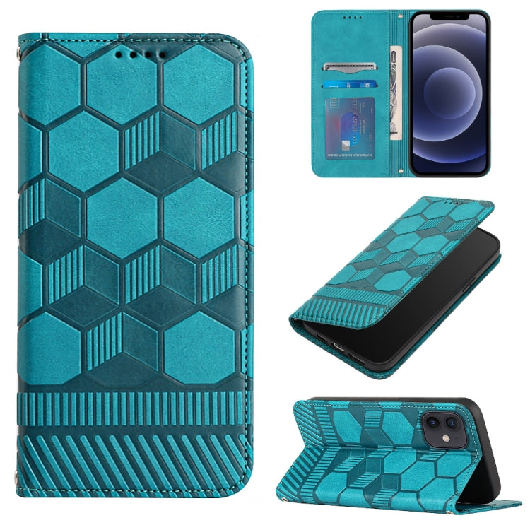Football Texture Magnetic Leather Flip Phone Case, For iPhone 12 mini, For iPhone 12 / 12 Pro, For iPhone 12 Pro Max, For iPhone 11, For iPhone 11 Pro, For iPhone 11 Pro Max, For iPhone SE 2022 / SE 2020 / 8 / 7