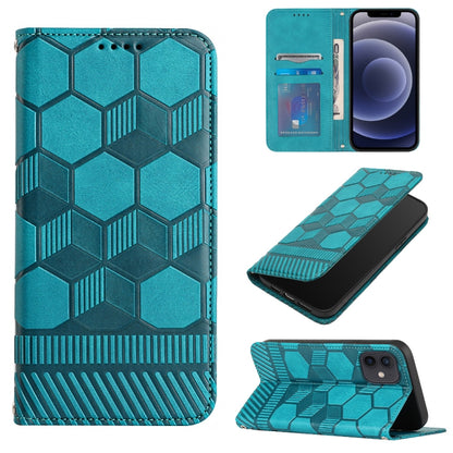 Football Texture Magnetic Leather Flip Phone Case, For iPhone 12 mini, For iPhone 12 / 12 Pro, For iPhone 12 Pro Max, For iPhone 11, For iPhone 11 Pro, For iPhone 11 Pro Max, For iPhone SE 2022 / SE 2020 / 8 / 7