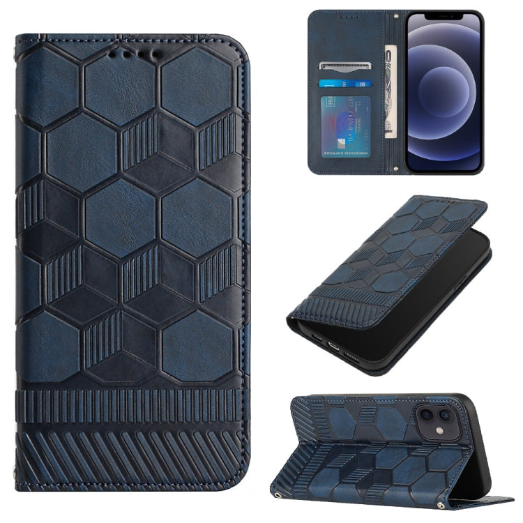 Football Texture Magnetic Leather Flip Phone Case, For iPhone 12 mini, For iPhone 12 / 12 Pro, For iPhone 12 Pro Max, For iPhone 11, For iPhone 11 Pro, For iPhone 11 Pro Max, For iPhone SE 2022 / SE 2020 / 8 / 7