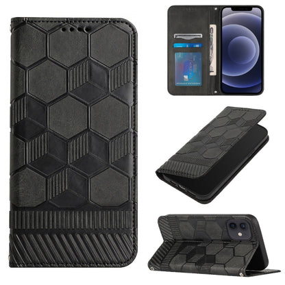 Football Texture Magnetic Leather Flip Phone Case, For iPhone 12 mini, For iPhone 12 / 12 Pro, For iPhone 12 Pro Max, For iPhone 11, For iPhone 11 Pro, For iPhone 11 Pro Max, For iPhone SE 2022 / SE 2020 / 8 / 7