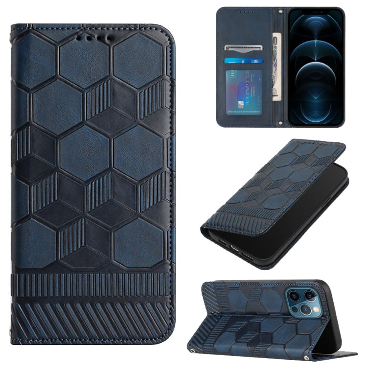 Football Texture Magnetic Leather Flip Phone Case, For iPhone 12 mini, For iPhone 12 / 12 Pro, For iPhone 12 Pro Max, For iPhone 11, For iPhone 11 Pro, For iPhone 11 Pro Max, For iPhone SE 2022 / SE 2020 / 8 / 7