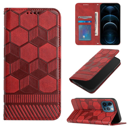 Football Texture Magnetic Leather Flip Phone Case, For iPhone 12 mini, For iPhone 12 / 12 Pro, For iPhone 12 Pro Max, For iPhone 11, For iPhone 11 Pro, For iPhone 11 Pro Max, For iPhone SE 2022 / SE 2020 / 8 / 7