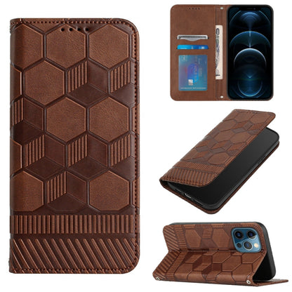 Football Texture Magnetic Leather Flip Phone Case, For iPhone 12 mini, For iPhone 12 / 12 Pro, For iPhone 12 Pro Max, For iPhone 11, For iPhone 11 Pro, For iPhone 11 Pro Max, For iPhone SE 2022 / SE 2020 / 8 / 7